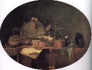 Folk instruments Jean Baptiste Simeon Chardin